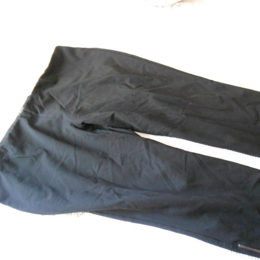 Eileen Fisher 3x Black Side Zipper Pants